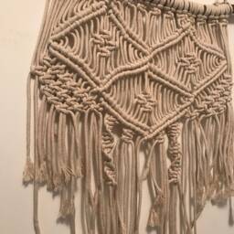 Macrame Boho Wall Hanging - thumbnail 3