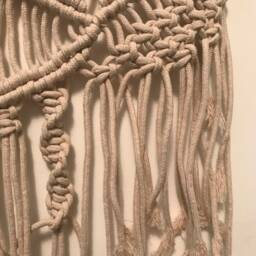 Macrame Boho Wall Hanging - thumbnail 4