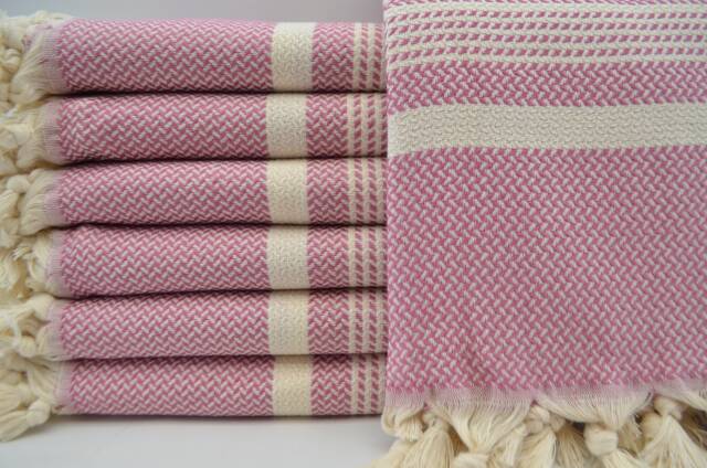 "Turkish Towel, Violet Color Towel, 40""x70" - image 1