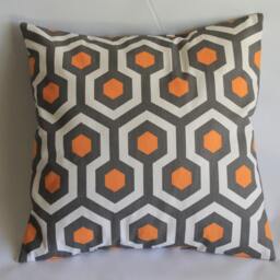 Designer Decorative Throw Cover Premier Print Houndstooth Black Toss Pillow Case Lumbar 16x16 18x18 20x20 22x22 - thumbnail 2