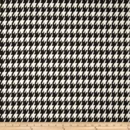 Designer Decorative Throw Cover Premier Print Houndstooth Black Toss Pillow Case Lumbar 16x16 18x18 20x20 22x22