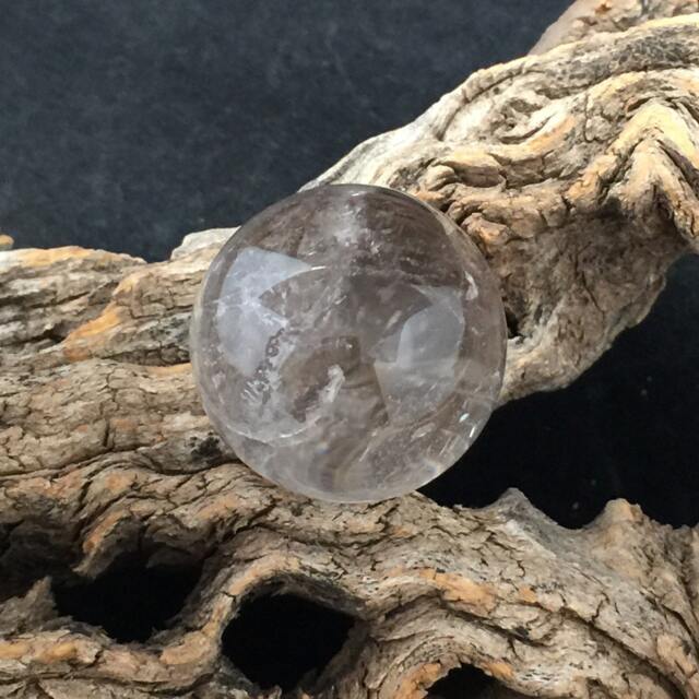 Palm Size Beauty Polished Quartz Crystal Sphere - 1-5 - image 1