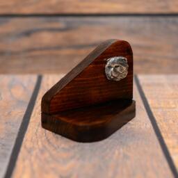 British Shorthair - Wooden Candlestick With Cat, Souvenir, Decoration, Limited Edition, Collection - thumbnail 3