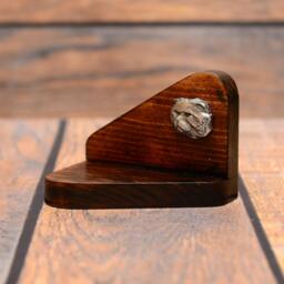 British Shorthair - Wooden Candlestick With Cat, Souvenir, Decoration, Limited Edition, Collection - thumbnail 2