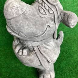 Large Muttley Concrete Garden Sculpture Lawn Ornament Frost Protected - thumbnail 2