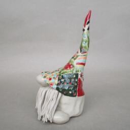 Large Colorful Gnome, One-Of-A-Kind Gift - thumbnail 3