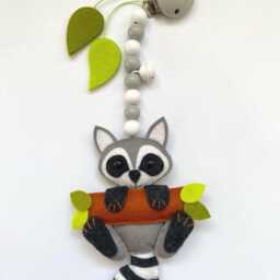 stroller Trailer From Wool Felt - thumbnail 3