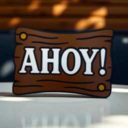 Pirate Ship Wall Sign - Fun Nautical Decor For Kids' Rooms & Playrooms - thumbnail 2