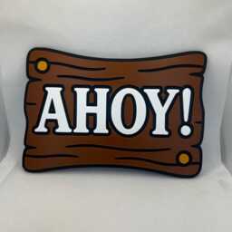 Pirate Ship Wall Sign - Fun Nautical Decor For Kids' Rooms & Playrooms - thumbnail 3