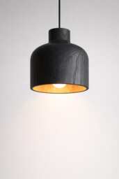 Wood Pendant Light, Modern Ceiling Light For Dining Room, Farmhouse Natural Chandelier, Scandinavian Lamp Shade - thumbnail 1