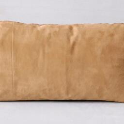 Silk & Suede Gold Pillow - thumbnail 2