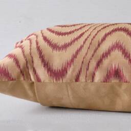 Silk & Suede Gold Pillow - thumbnail 4