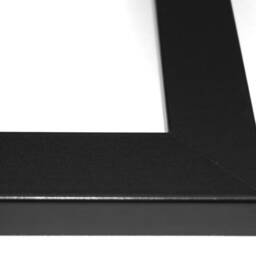 4x6 Multiple 3 4 5 6 7 8 9 10 11 12 13 14 Opening Black Picture Frame With Mat, Multi Photo Collage - thumbnail 3