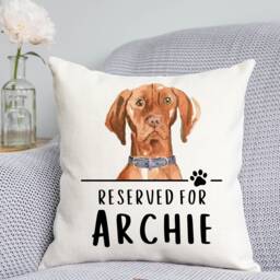 Hungarian Vizsla Cushion - Dog Related Gift Reserved For Dog Cushion Gift - thumbnail 1