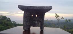 Borucan Indian Stone Metate, Grinding Sculpture, Authentic, Historical, Limited