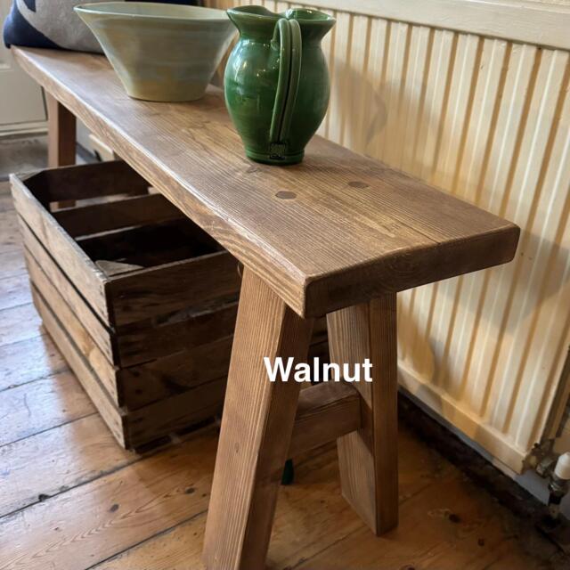 Handmade Wooden Bench - image 1