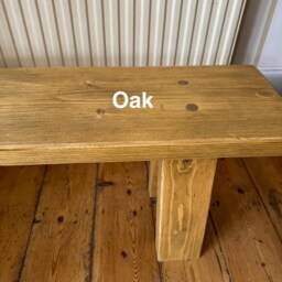 Handmade Wooden Bench - thumbnail 2