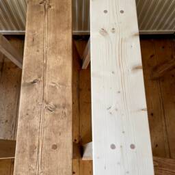 Handmade Wooden Bench - thumbnail 4