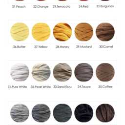 Extra Large Bean Bag Chair, Neutral Knitted Round Pouffe Seating, Recycled Cotton, Japandi Decor - thumbnail 4