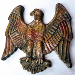 Winged American Eagle Wall Decor Antique Finish - thumbnail 3