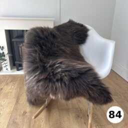 100% British Undyed Rare Breed Sheepskin Rug - 84 - thumbnail 2