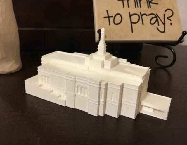 Snowflake, Az Temple Statue - Made To Order - image 1