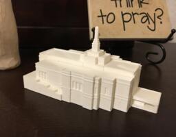 Snowflake, Az Temple Statue - Made To Order - thumbnail 1