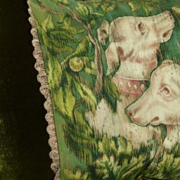 "Fringed Pillow Cover 15"" X 22" - thumbnail 3