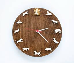 Labrador Portrait Wood Clock - Dog Lover Wall Decor - thumbnail 1
