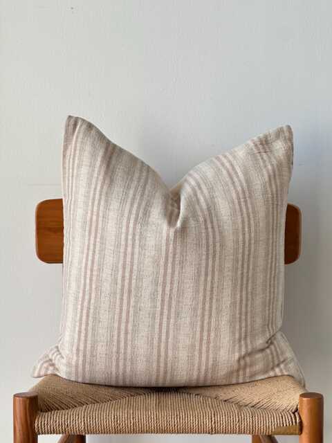 Neutral Natural Color & Fiber Pillow Cover - image 1