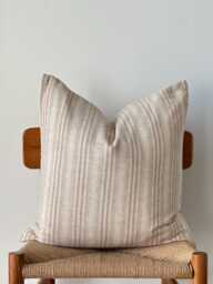 Neutral Natural Color & Fiber Pillow Cover - thumbnail 1