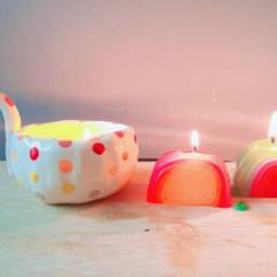 The Gems Collection - Handmade Tealight Holders, Candle Holders. Rainbow Colours. Bowls. Home D??cor - thumbnail 3