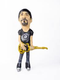 The Edge U2 Paper Mache Figure - thumbnail 1