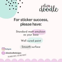 Kawaii Wall Decals, Girls Bedroom Decor, Japanese Stickers - thumbnail 4