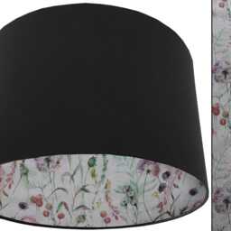 Country Botanical Lampshade, Classic Home D??cor, Table Lamp Shade, Ceiling Light Floral Green Lampshade Handmade - thumbnail 4