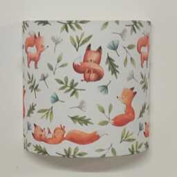 Fox-Patterned Wall Light - Ideal Christmas/Birthday Gift Idea, Baby/Child's Room Decor - thumbnail 2