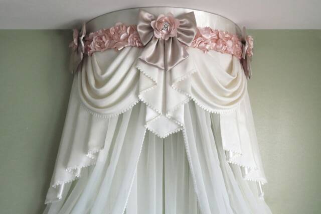 Shabby Chic Crown Canopy 35 - image 1