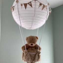 Hot Air Balloon Light Shade, Decoration. Made To Order, Toy Not Included - thumbnail 3