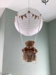 Hot Air Balloon Light Shade, Decoration. Made To Order, Toy Not Included - thumbnail 1