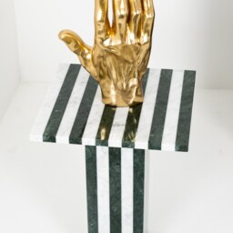 Coffee Table Marble White/Green - thumbnail 4