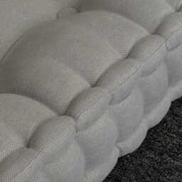 Custom Cotton Tufted Floor Cushion For Bench, Window Seat Or Reading Nook - thumbnail 2
