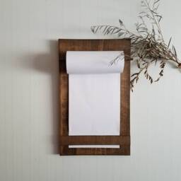 Rustic Memo Board/Rustic Wall Decor, Farmhouse Kitchen To Do List Notepad, Hanging Organizer, Home Style - thumbnail 3