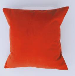Orange Velvet Throw Pillow Cover - Velvet -Throw Cover-Pillow Cover-Velvet -Velvet Cushion - thumbnail 1