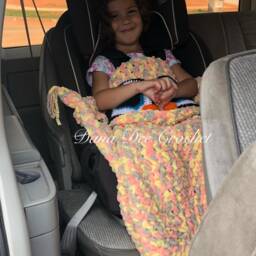 Baby Owl Car Seat Blanket Pattern - thumbnail 4