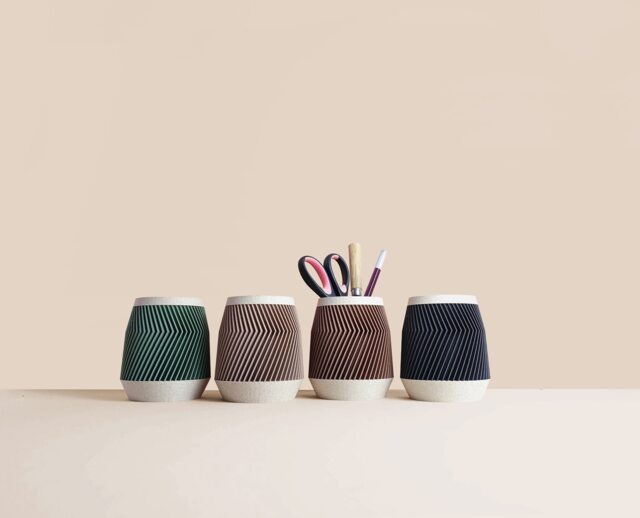Wooden Pencil Pot, Storage, Idea For Office Accessories, Office Storage & Decoration, Scandinavian Design, Gift The Home - image 1