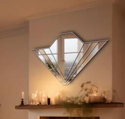 Tivoli Art Deco Wall Mirror