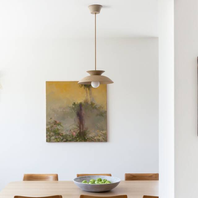 Ceramic Pendant Light, Modern Home, Hanging Light Shades, Kitchen Island Lighting, Mid-Century Modern, Dining Fixture - image 1