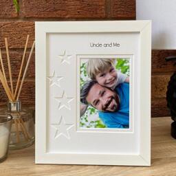 Uncle Photo Frame, Landscape Portrait Picture Gift For Him From Niece, Nephew, & Me - thumbnail 3