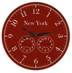 Custom Time Zone Clock - Track Multiple Zones