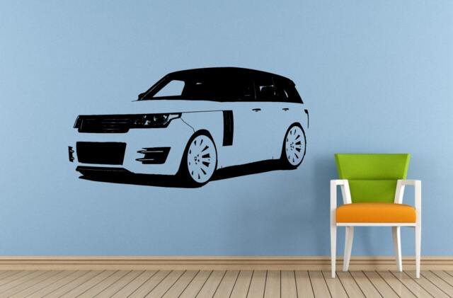 Sports Utility Vehicle Suv Truck Auto Car Window Wall Or Vinyl Peal & Stick Removable Sticker Decal L1426 - image 1